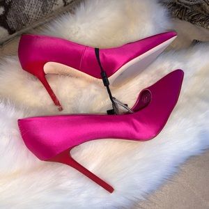 🆕 Zara Barbie Pink Heels 💕 7.5